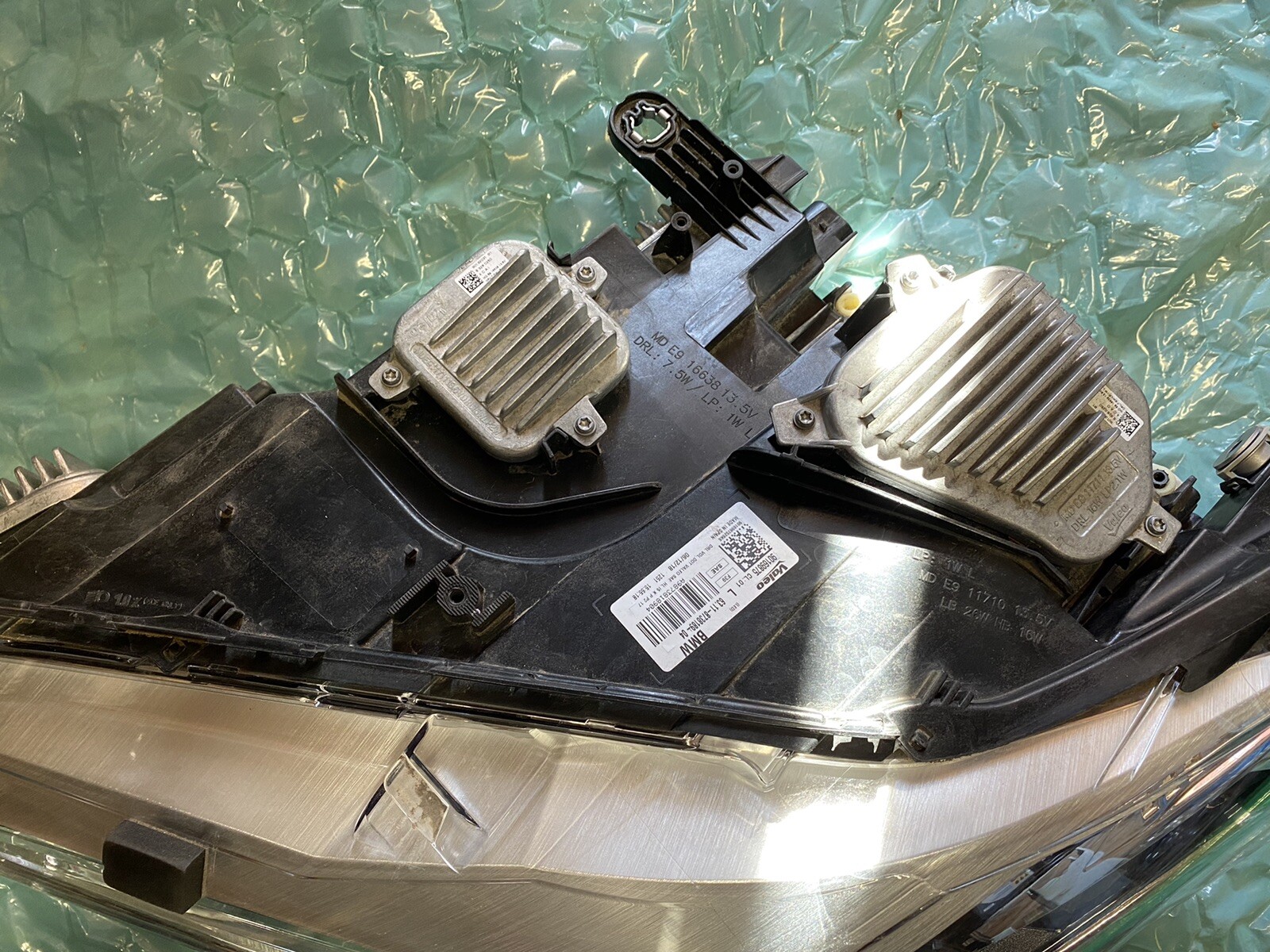 2018 BMW X2 Left Driver Side FULL LED Headlight W/modules 8738189  