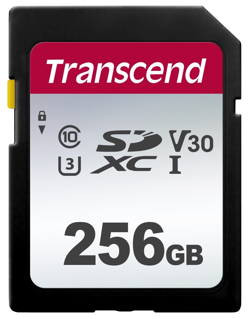 TRANSCEND - 256GB UHS-I U3 SD CARD NUOVO