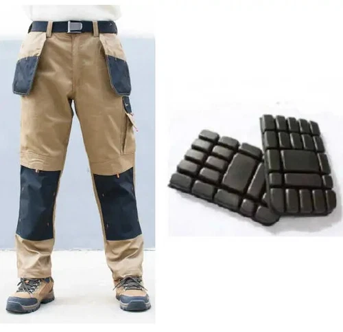 Men Multi-Pocket Cargo Pants Work Pants Wear-Resistant Pants Worker's Trousers - Picture 17 of 42