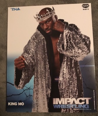 KING MO 2011 TNA IMPACT WRESTLING 8X10 PROMO PHOTO UN-SIGNED WWE ECW ROH WCW NXT