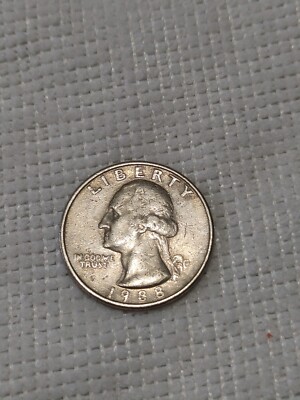 1988 P, WASHINGTON QUARTER,ERRORS MINT MARK. DATE SEE PICTURES
