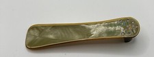 Vintage Art Nuoveau Deco Celluloid Ladies Shoe Horn Embellished