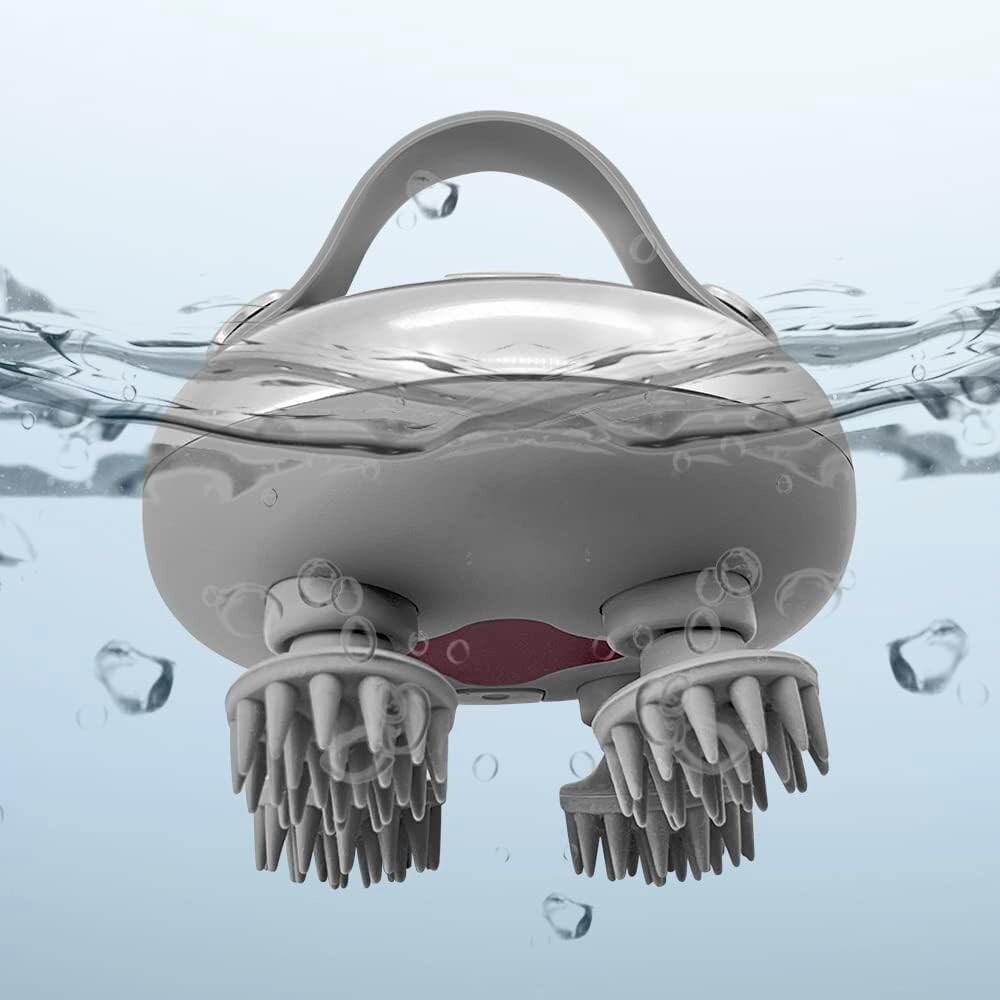 Smart Scalp Massager 3 Modalità | Massaggiatore Testa Waterproof USB - 2