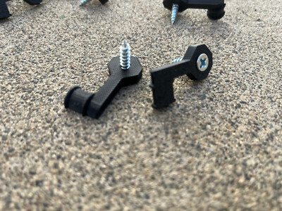 LED Bulb String Light Hooks for hanging lights under roof eves