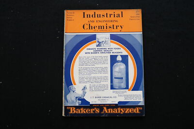 1933 JUNE THE JOURNAL OF INDUSTRIAL & ENGINEERING CHEMISTRY MAGAZINE - E 10255