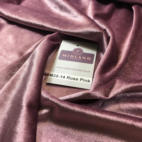 Spandex Velvet Velour Stretch Dress Fabric 58" Wide M35 Mtex - Picture 48 of 124