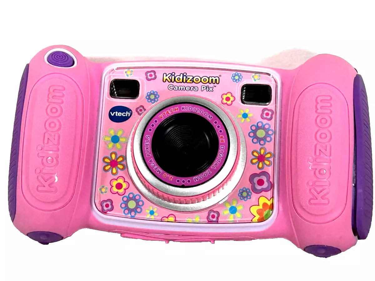 VTech KidiZoom Camera Pix, Real Digital Camera for Kids, Pink 