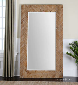 Oversized Dressing Leaner Large Wood, Wide Leaning Floor Mirror