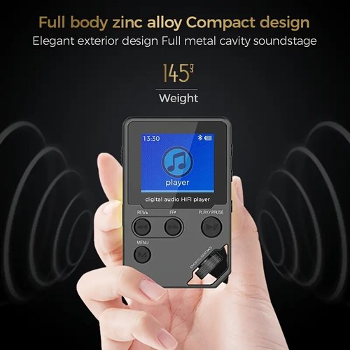 Cappsu A9 Hi-Res Lossless Audio MP3 Bluetooth Music Player 8GB + 64GB TF Card - Picture 6 of 11