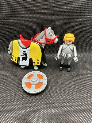 PLAYMOBIL KNIGHT OF THE LION KNIGHT  With Horse Loose Missi Pieces