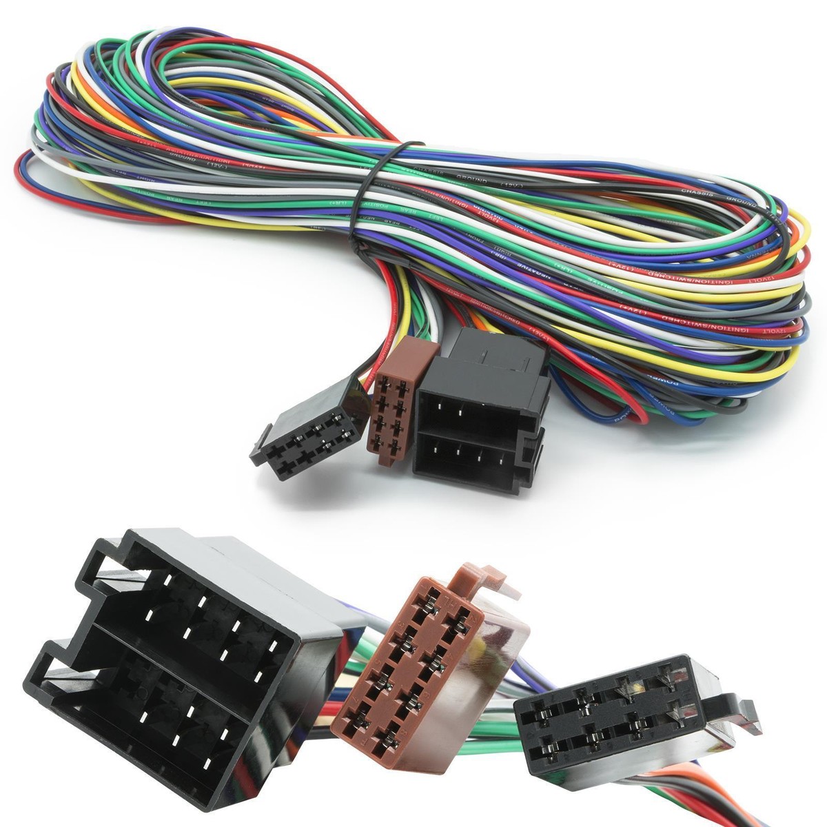 Extension Faisceau ISO Autoradio – 16 Broches, 60 Cm, Compatible Lecteurs Android, Installation Facile - 6