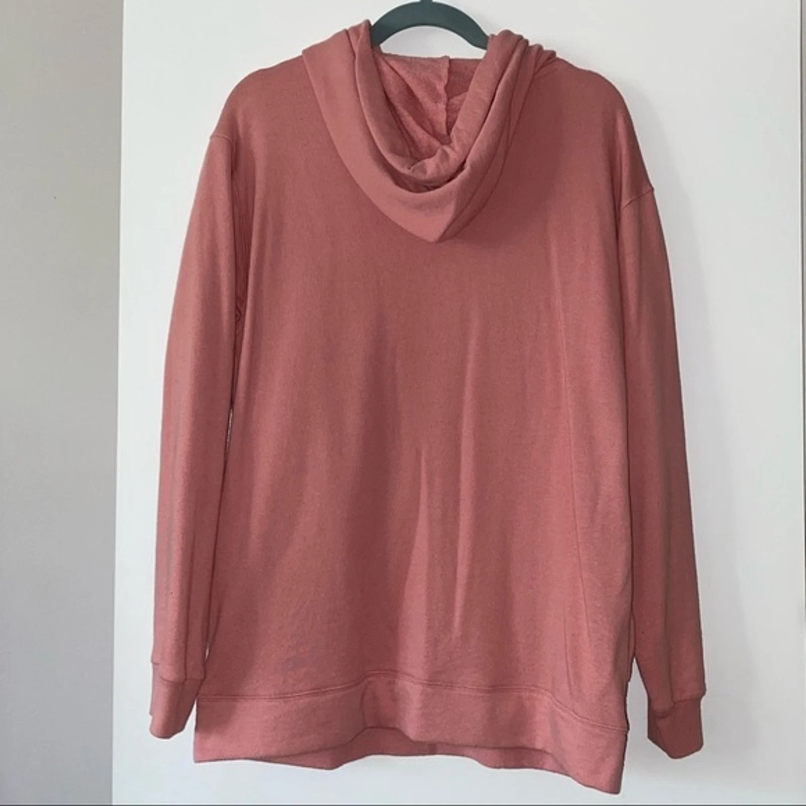 UNDERCOVER Felpa con cappuccio oversize Victoria's Secret ROSA malva begonia rosa minimalista