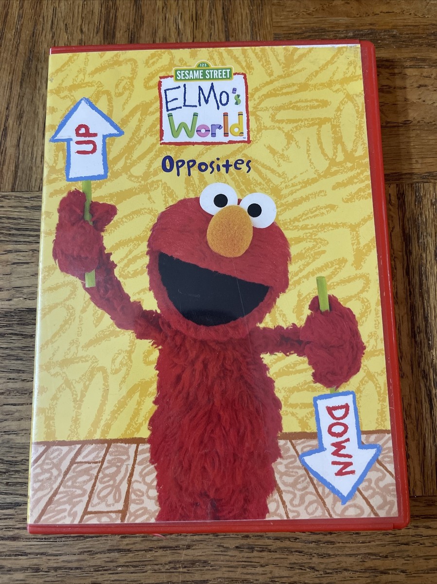 Elmo’s World Opposites DVD