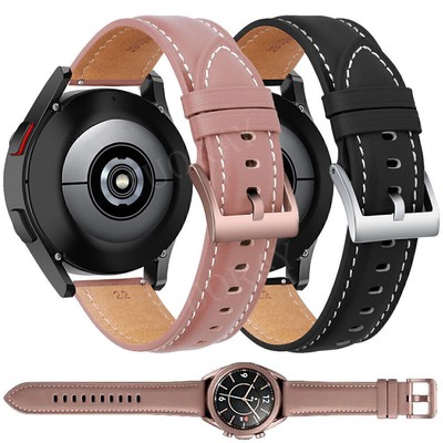Leder Ersatz Armband Band Für Huami Amazfit Bip 3 Pro GTS 2 2e 3 4 GTR 2 42 47mm