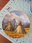 Vintage Collector Plate "Teepee" (Mt017)