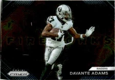2023 Prizm Football #F-21 Davante Adams Fireworks Raiders