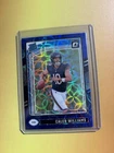 2024 Optic Blue Scope Caleb Williams, READ, Ding On Top Left on Back of Card