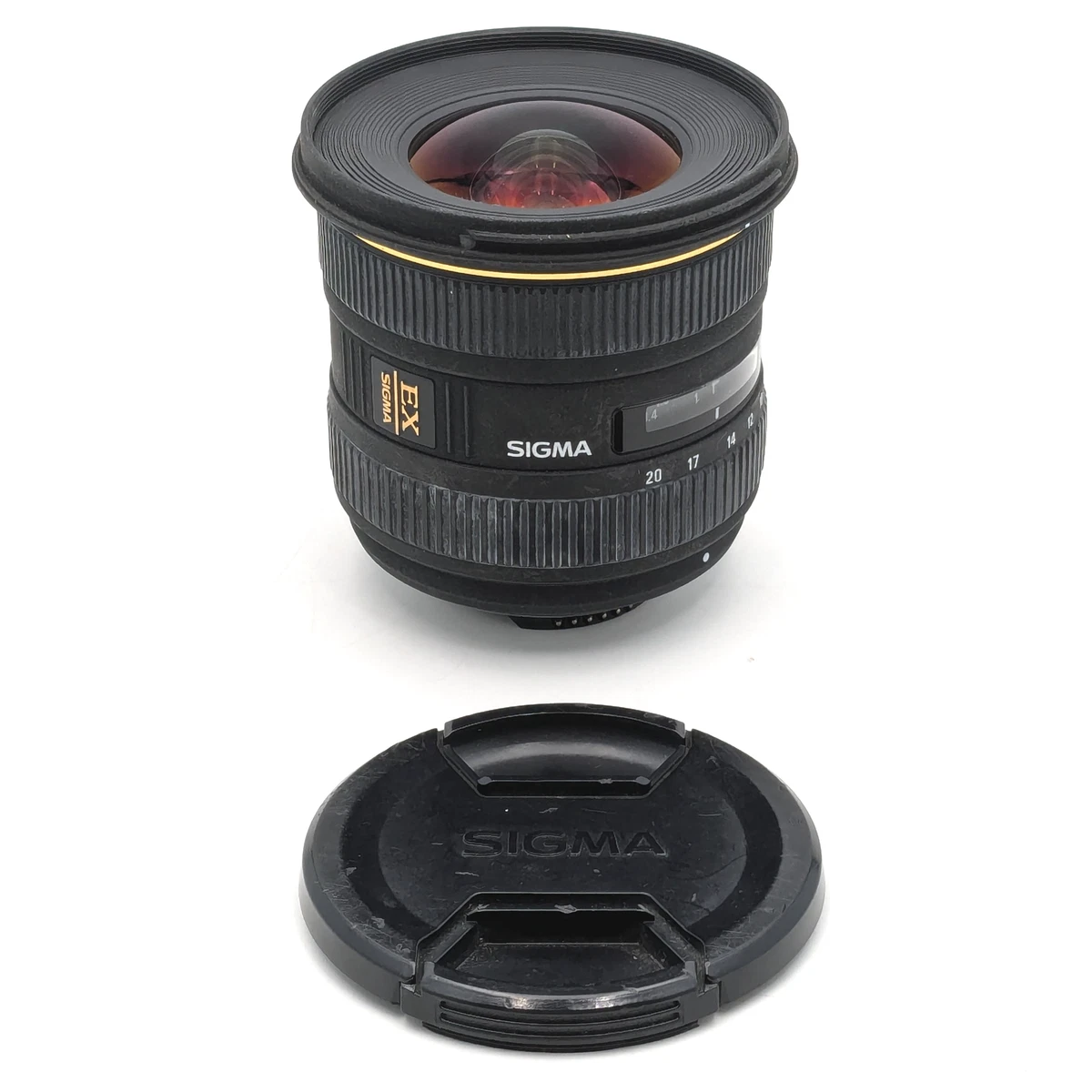 Sigma DC Camera Lenses 10-20mm Focal f/4-5.6 Maximum Aperture for