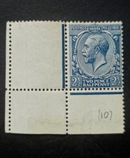 King George V GB 2.1/2d SG.372 N21 (10) Blue MNH Well Centered Good Perforat. VF