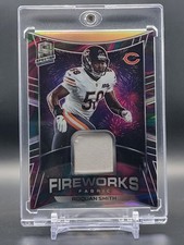 Roquan Smith 2020 Spectra Fireworks Fabric Hyper Prizm Jersey Patch 4/5 RARE SSP