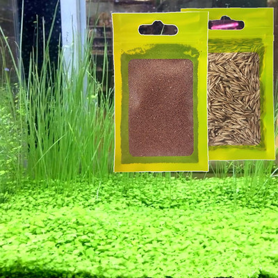 Aquarium Plant S.E,E,Ds. Not Fish Tank Aritificial Plastic Plant,10Gram Mini-Lea