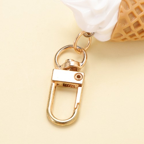 2 Pcs Ice Cream Hanger Protective Cover Pendant Keyring Men and Women Holder - Picture 4 of 12