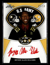 Bryson Allen-Williams 2014 Leaf US Army All American Bowl Auto 5/10