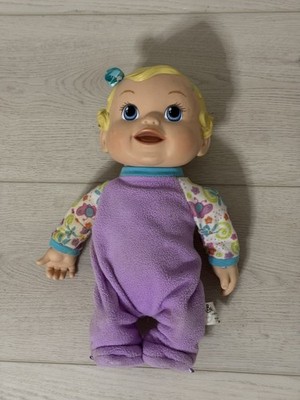 Baby Alive Bouncin Bouncing and Babbles Doll  Hasbro 2009  WORKS