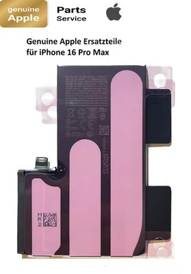 Original Genuine Batterie für iPhone 16 Pro Max  Apple Akku