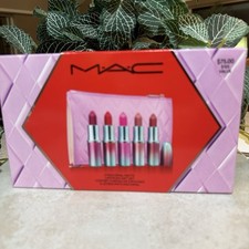 Mac 5 Macximal Matte Lipstick Holiday Gift Set - 5 Full Sizes Limited Edition