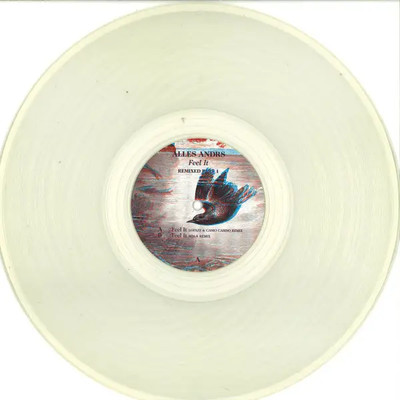 Alles Andrs Feel It (Remixed Part 1) STILL SEALED, CLEAR Vinyl Single 12inch