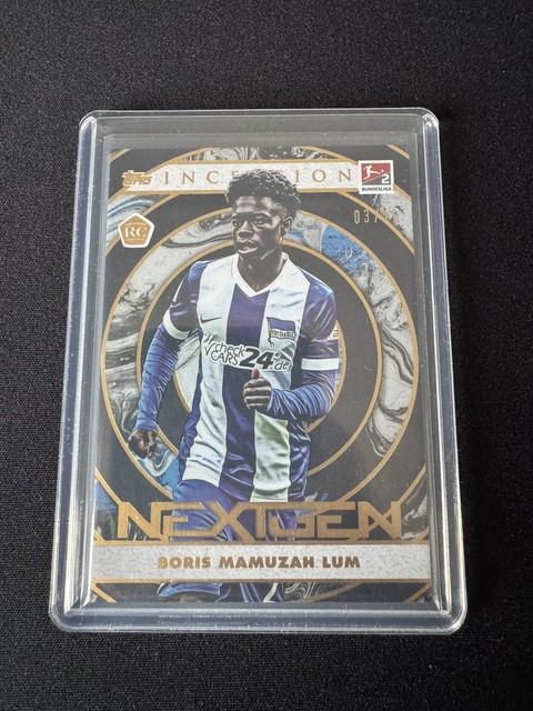 Topps Inception Nextgen Boris Mamuzah Lum RC Rookie  /10 Hertha BSC Berlin