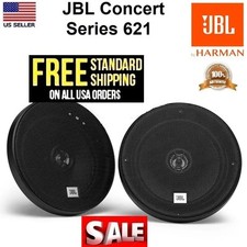 JBL Concert Series 621 Coaxial 2-way 6.5 inch 135W Car Audio Speakers 6 1/2