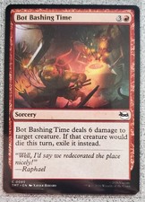 MTG Magic The Gathering - Bot Bashing Time Teenage Mutant Ninja Turtles Regular