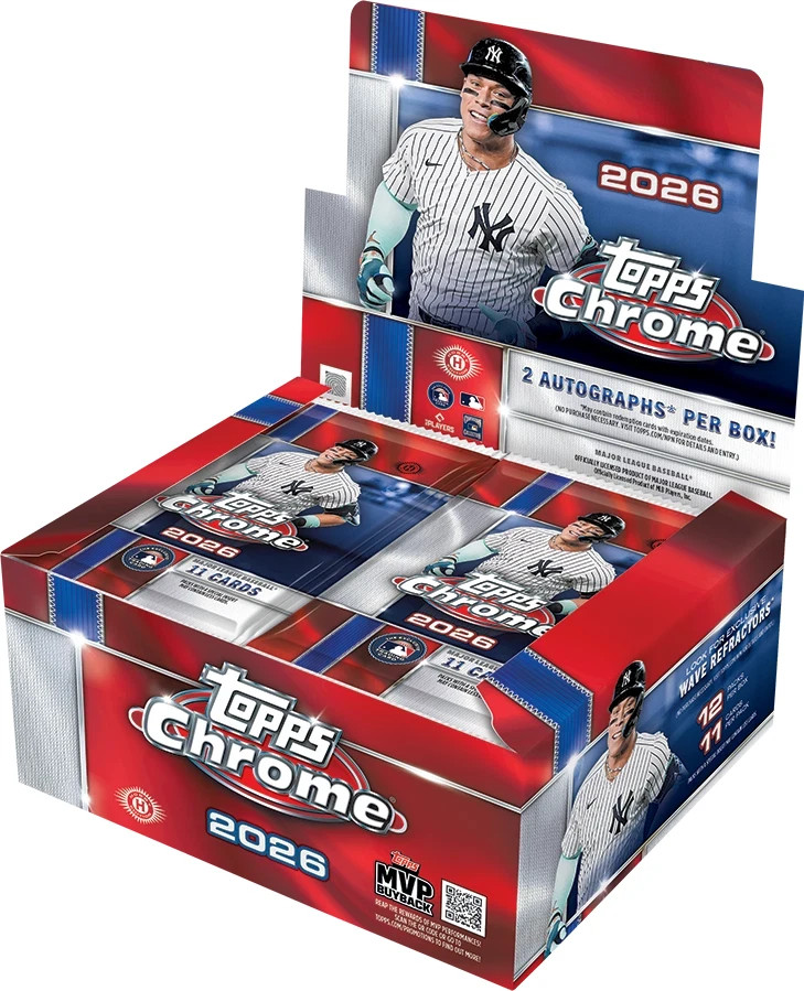 MLB PYT MD #070 - 2x '26 Topps Chrome Jumbo Hobby / '26 2x Topps Chrome Hobby