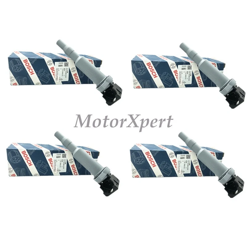 Juego de 4 bobinas de encendido Bosch OEM para Mini Cooper BMW 320i 328i 2013-2015 2,0 L Foto 2 de 4