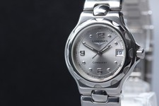 [Casi COMO NUEVO] Reloj Longines Conquest L1.131.3 Cuarzo 25 mm Fecha Esfera Plateada Damas