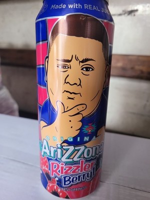 AriZona The Rizzler Berry Soda Drink Can 22 oz. Big Can Brand New 2025 Limited