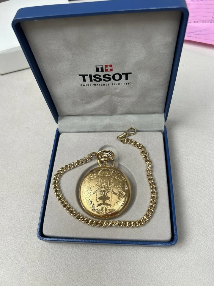 Tissot Vintage Pocket Watch Gold - image 3 of 4