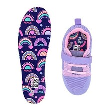 Kid's No Show Socks, Sockless Liner, No Slipping, No Rainbow Explosion