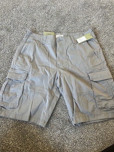 Goodfellow & Co Cargoshorts für Herren grau Größe 36 Einzelhandel $ 28 neu mit Etikett E