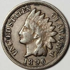 1896  Indian Head Cent - ** VF+ ** Could Gade Higher