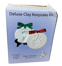 Proud Baby Deluxe Clay Handprint & Footprint Keepsake Kit