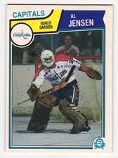 1983-84 O-Pee-Chee Al Jensen #373 RC Capitals