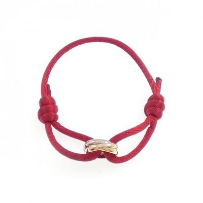 Authentic Cartier Trinity cord bracelet #260-007-997-6732