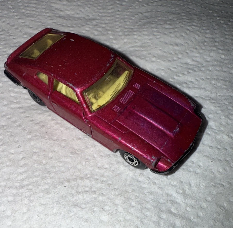 1978 Matchbox Superfast Magenta Datsun 260 Z 2+2 No. 67 Lesney England fundido - Imagem 4 de 4