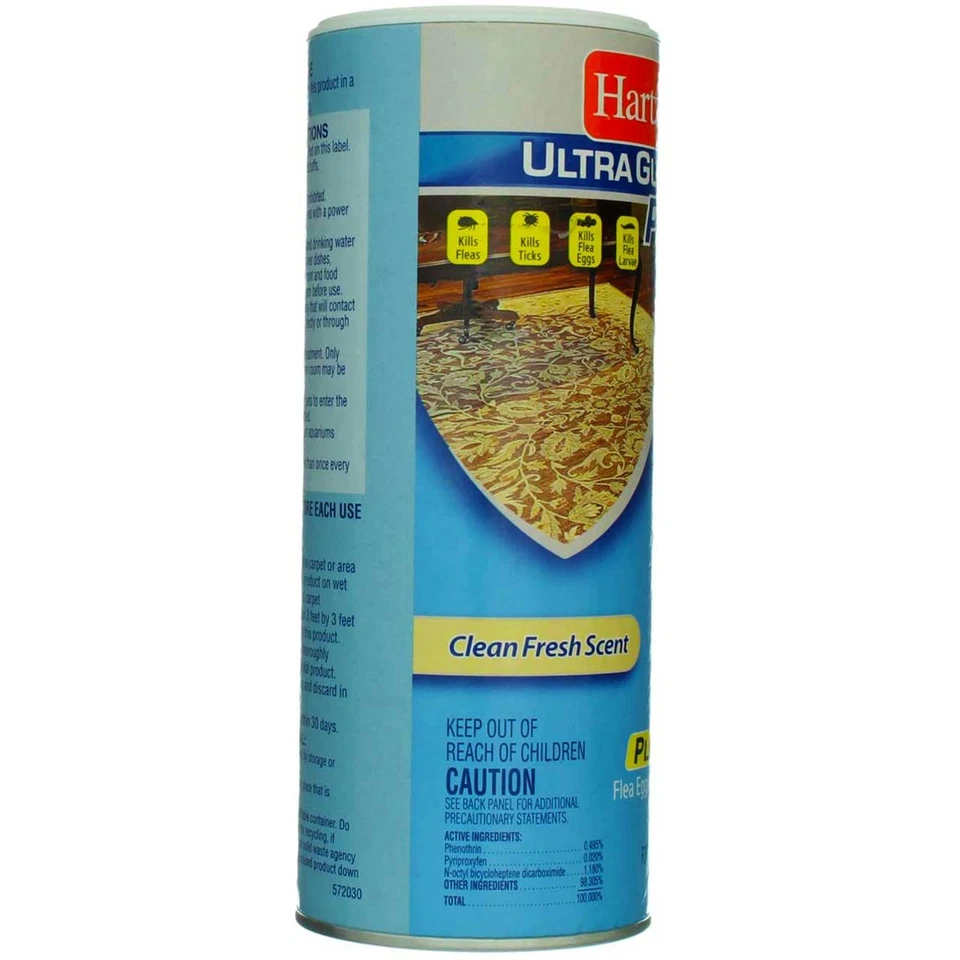 Hartz UltraGuard Plus 跳蚤蜱地毯粉 - 16 盎司 — 第 3/4 张图片