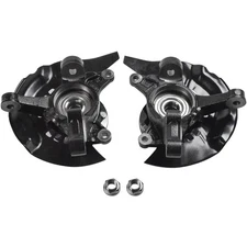 Pair Steering Knuckle & Wheel Bearing Hub Assembly Front for Lexus RX330 RX350