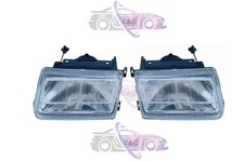 COPPIA FARI FANALE PROIETTORE DX+SX H4 PER PIAGGIO PORTER 98>10 DAL 1998 AL 2010