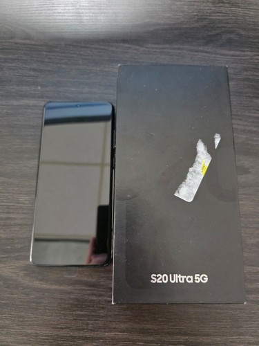 Samsung Galaxy S20 Ultra 5G SM-G988U 128GB AT&T Black For Parts No Battery